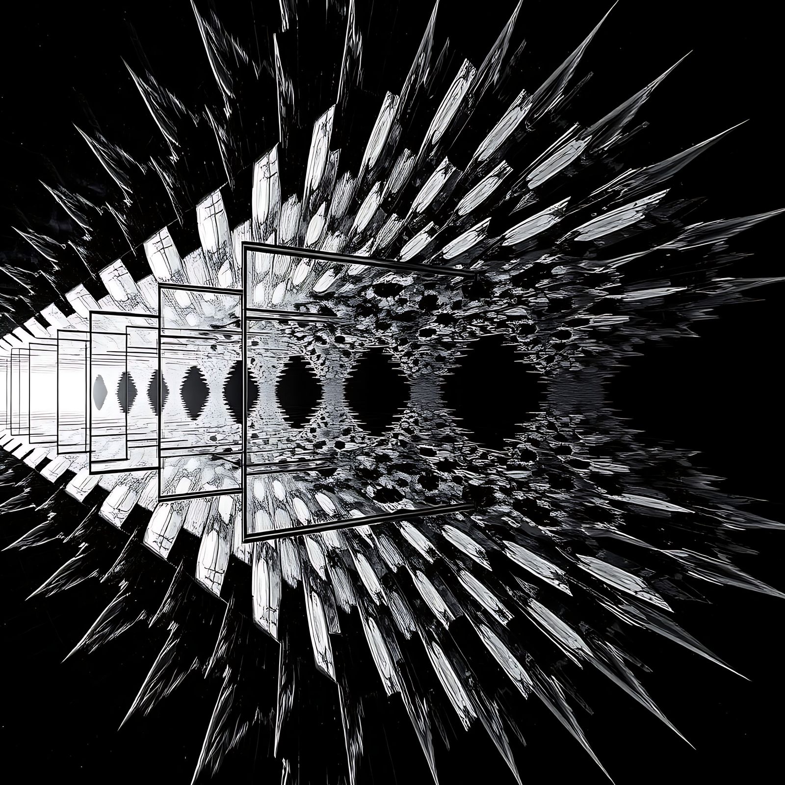 Intrusive AutoStereogram with Repeating Patterns