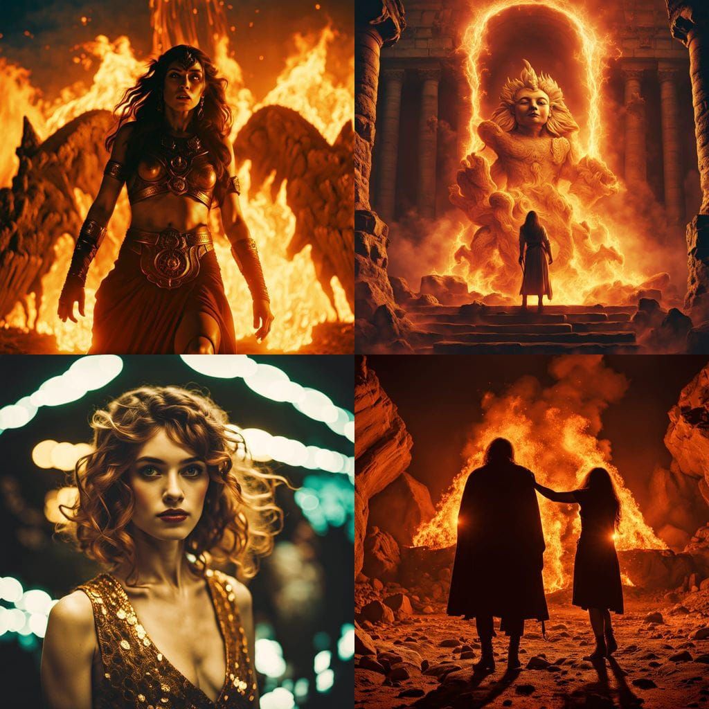 Epic Ishtar and Pazuzu Rising Film Still