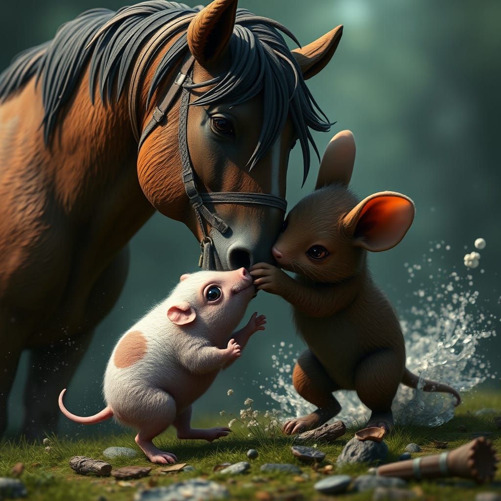 Fantastical Horse Giver