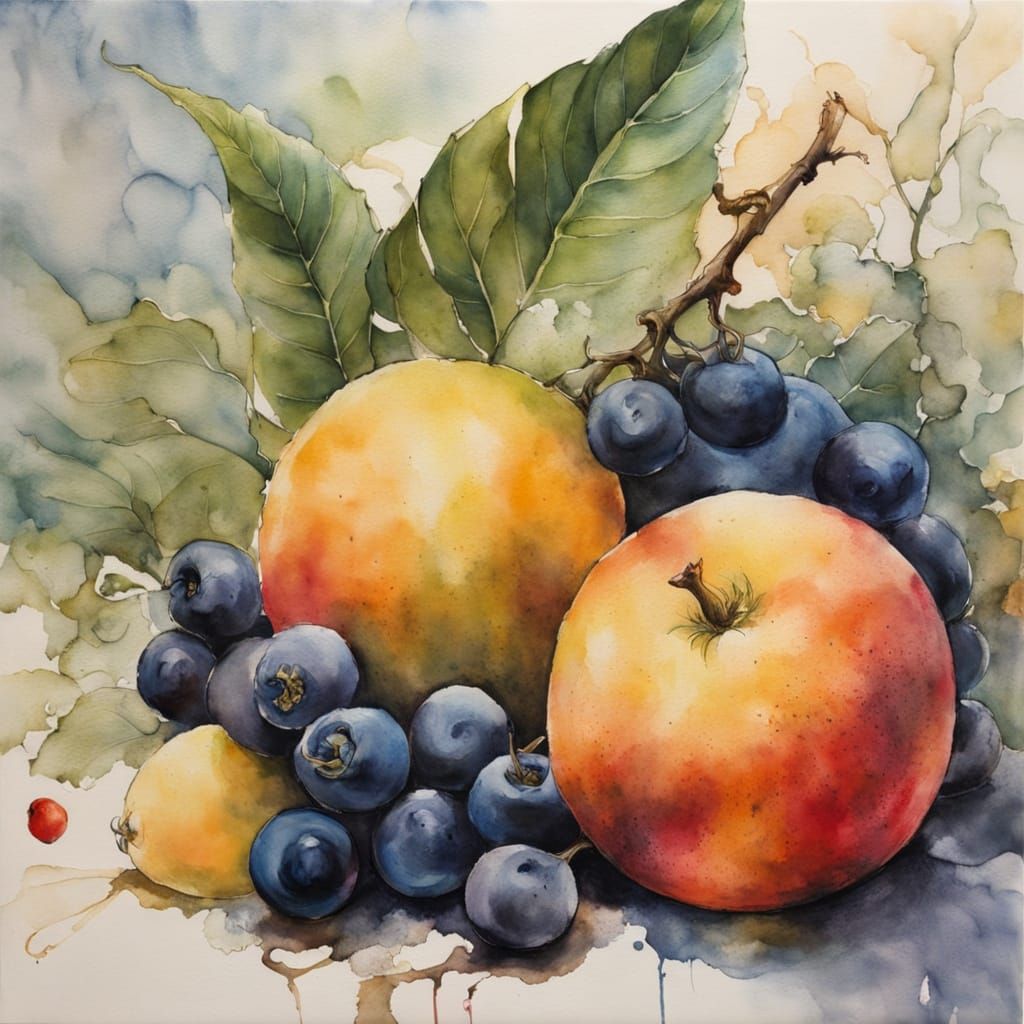 Stil life with fruits