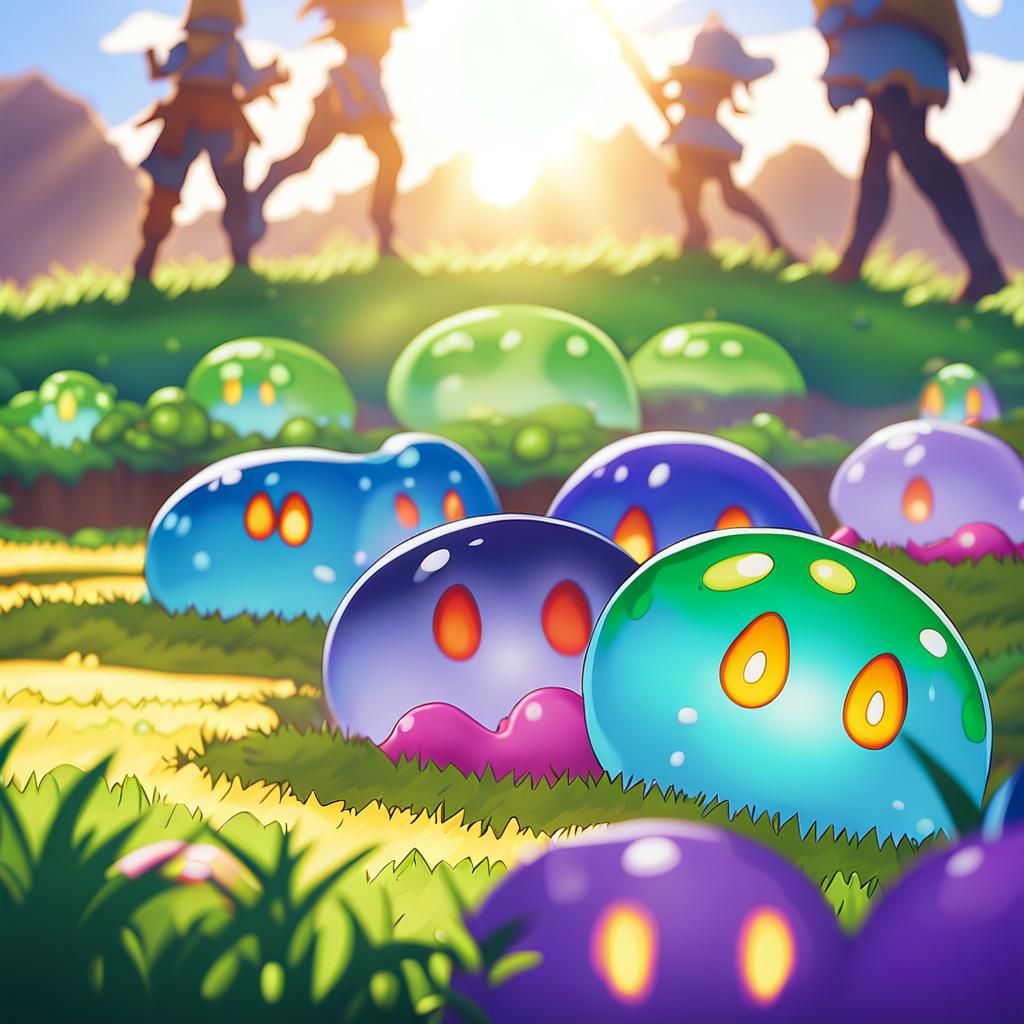 KonoSuba Heroes Clash with Slimes: Anime Style