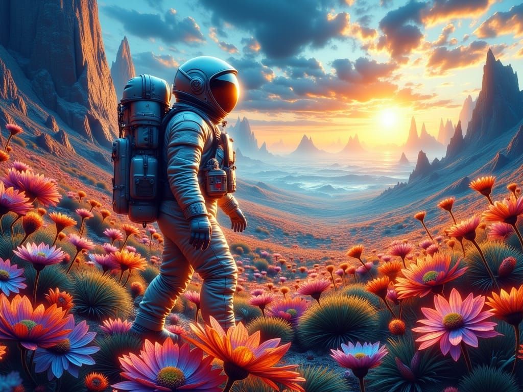 Cosmic Solitude: Dreamscape of the Unknown