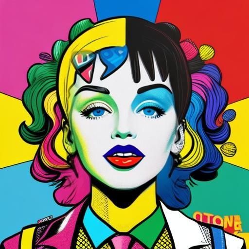 Pop Art Mind Conveying Communication