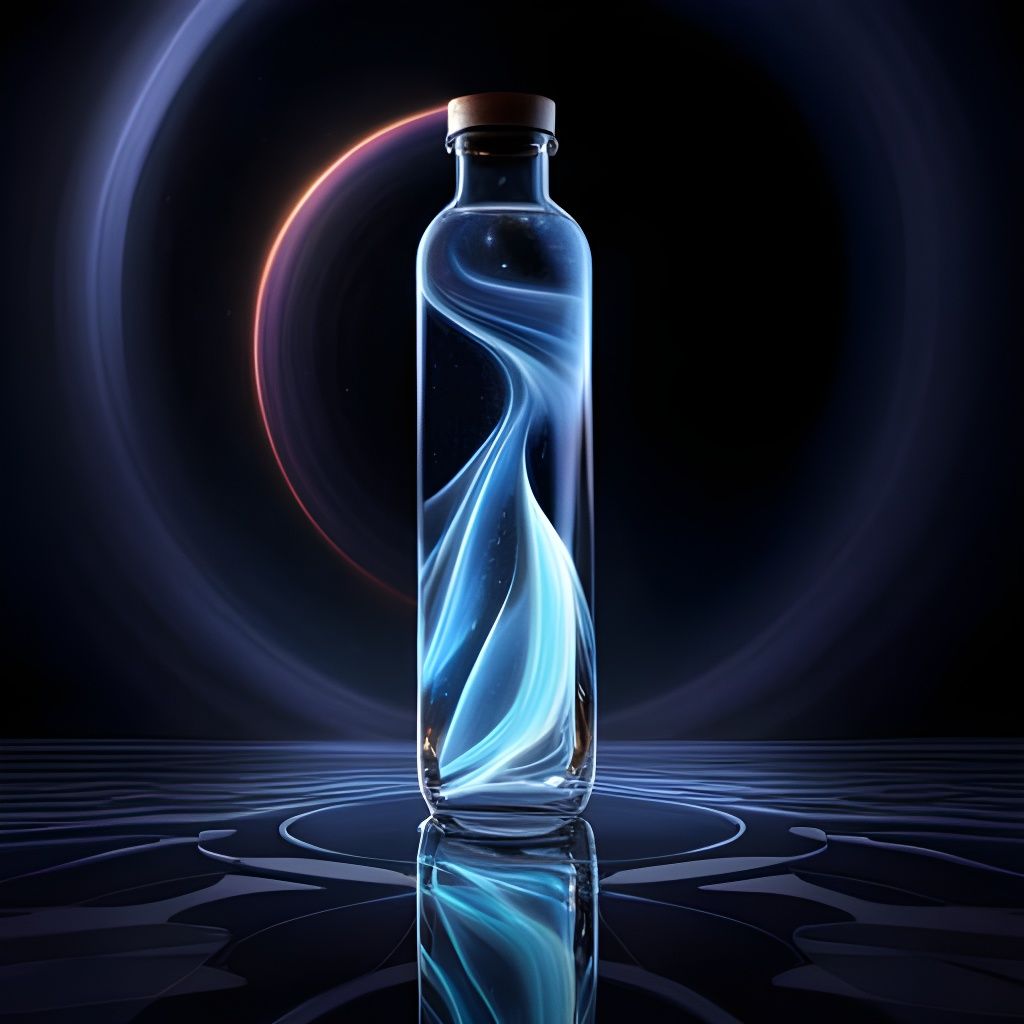 Aurora Borealis in a Bottle: 3D Rendering