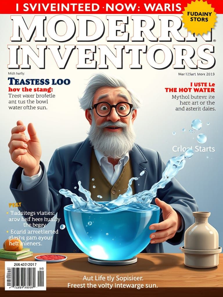 Inventor's Hilarious Hot Water Breakthrough in Modern Invent...