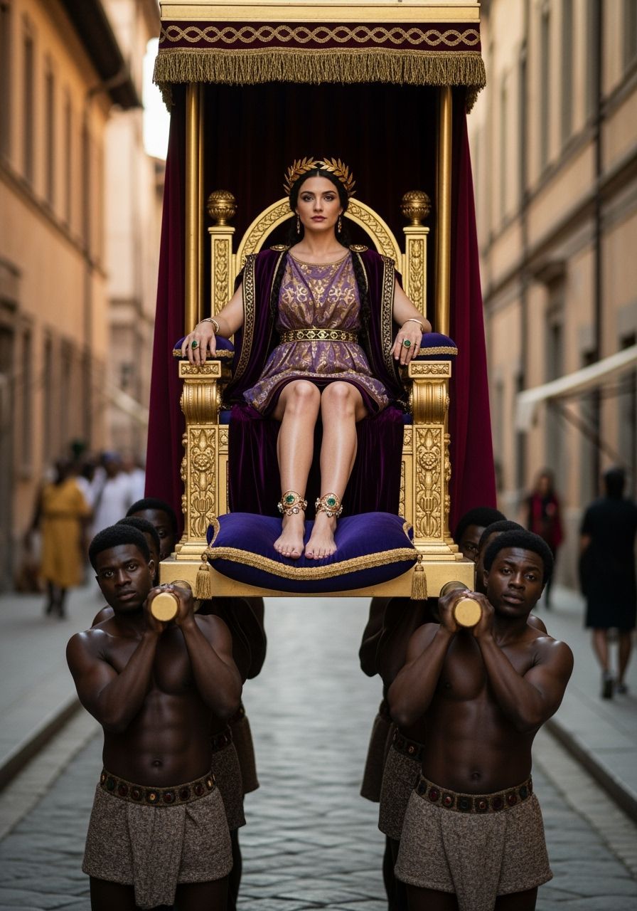 Empress Messalina in Ancient Rome: Professional Photography