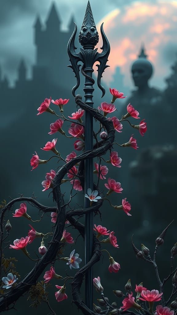 Thorn Spear: Life's Strength in Dark Fantasy Realm