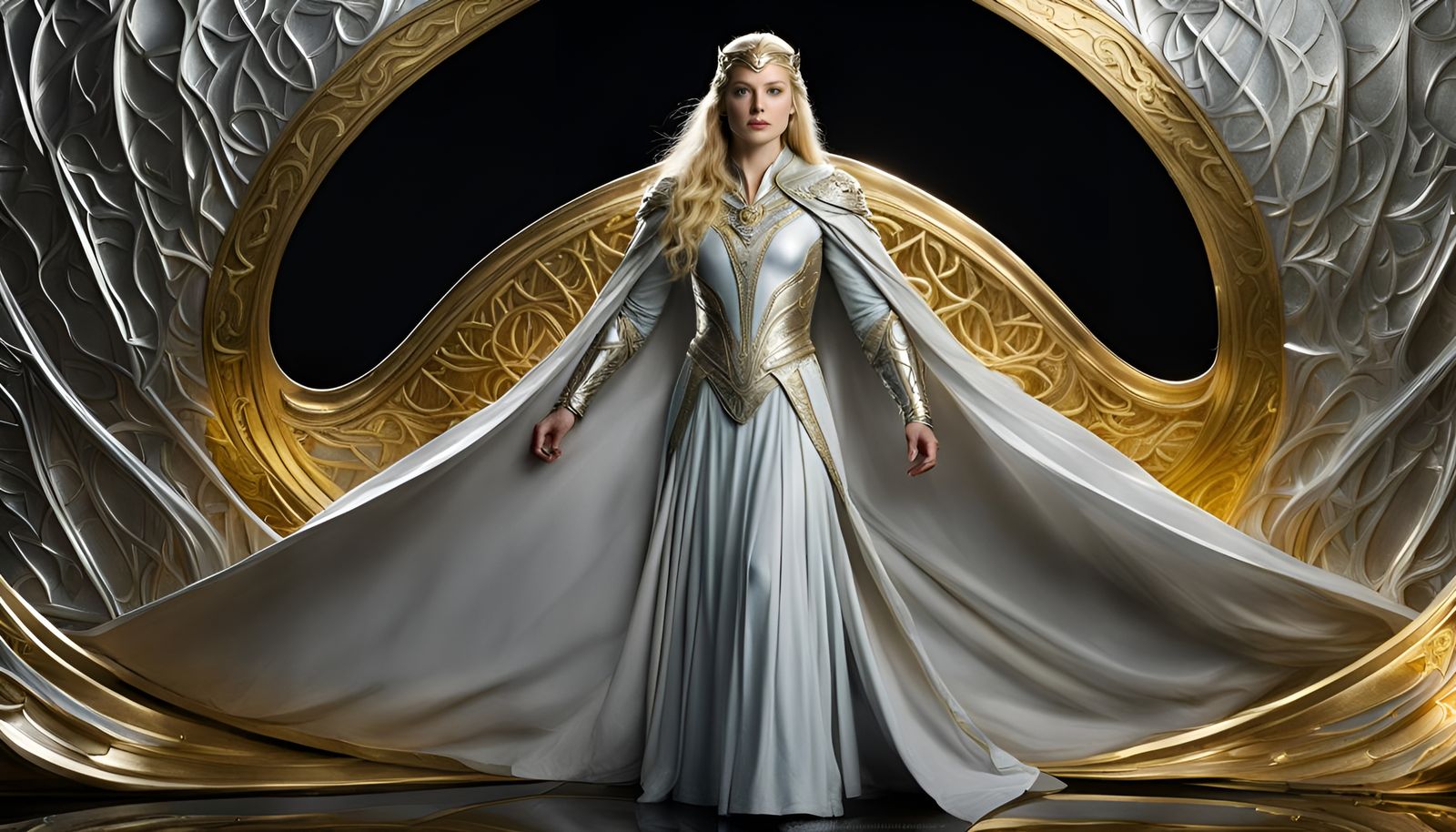 Morfydd Clark as Galadriel, by Lord Elboron
