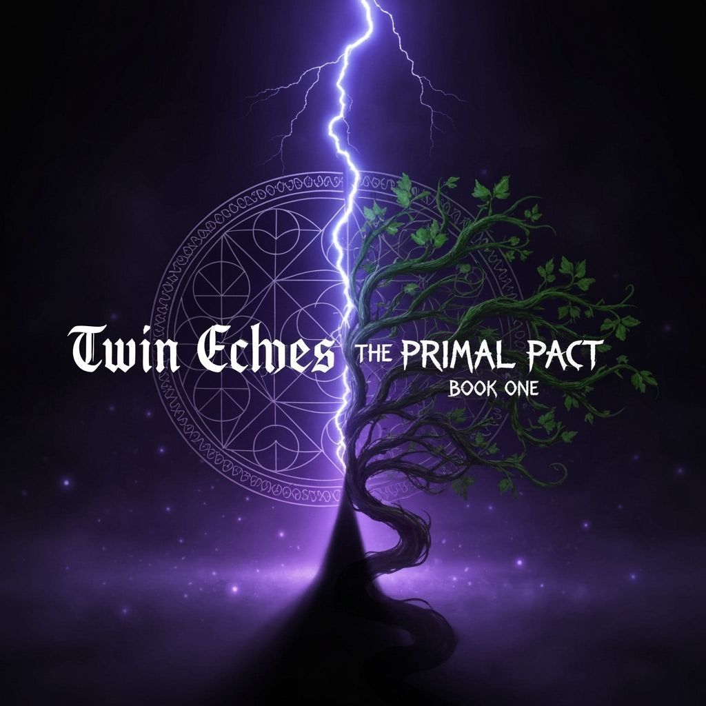 Twin Echoes The Primal Pact Sigil Art