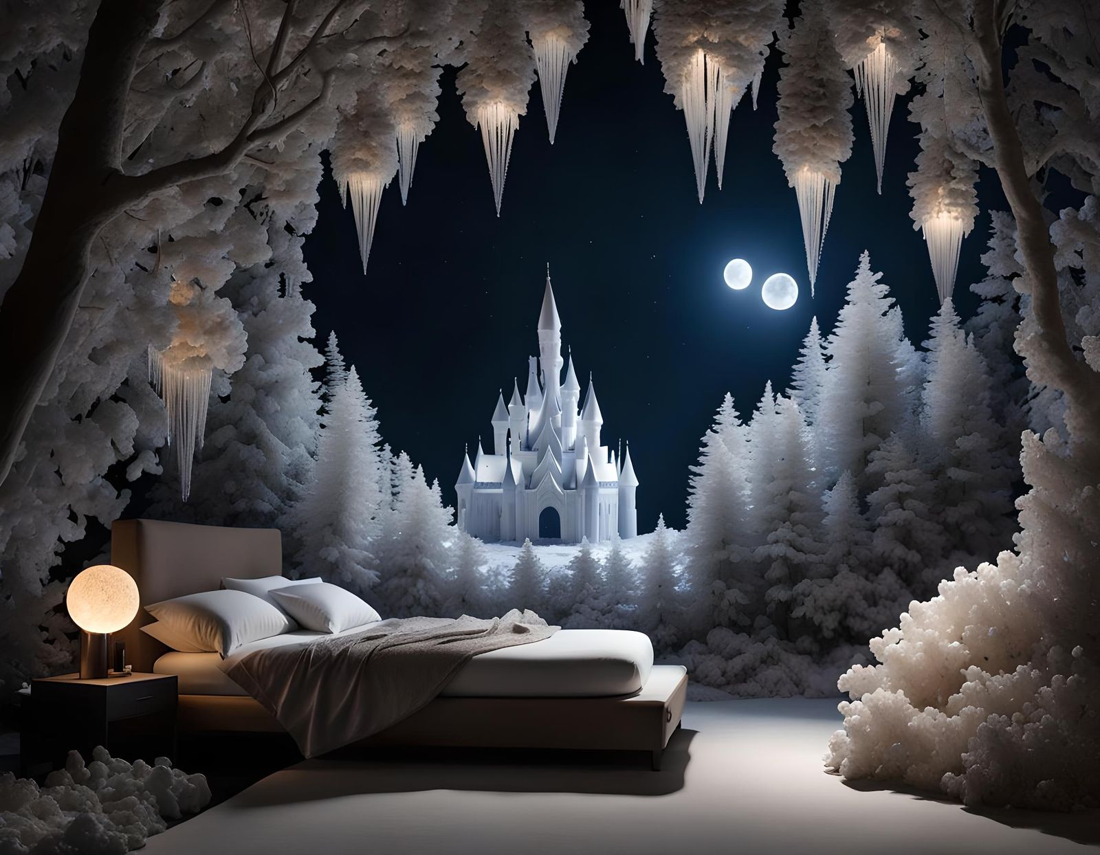 Yarn-Woven Leaves and Crystalline Mind