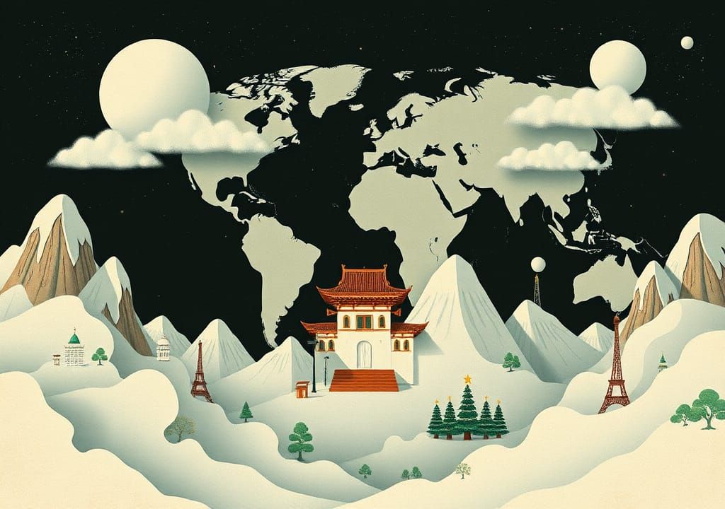 Surreal World Illustration