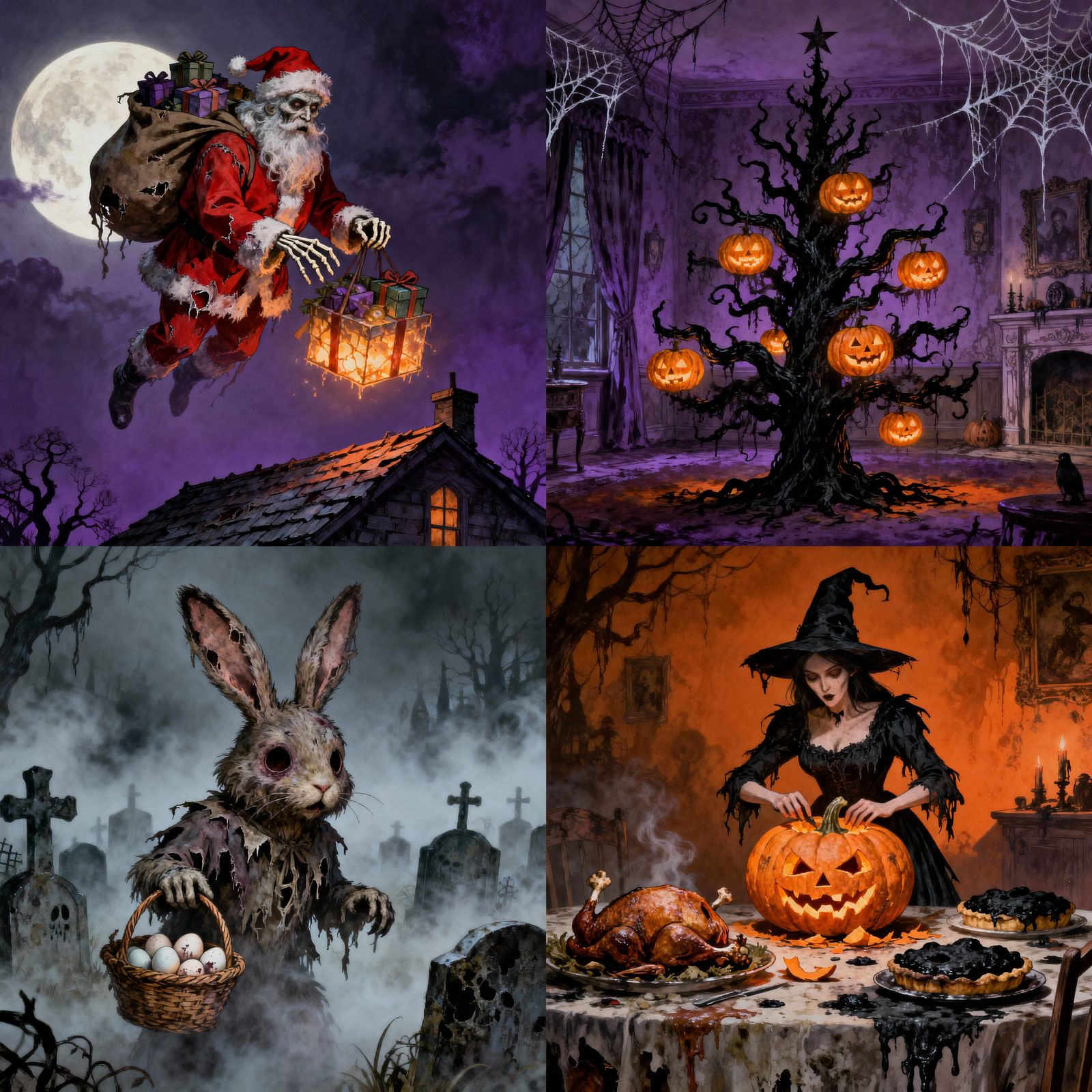 Holiday Seasons With A Halloween Twist
