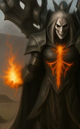 Hyperrealistic Demon Face in Live Action Style