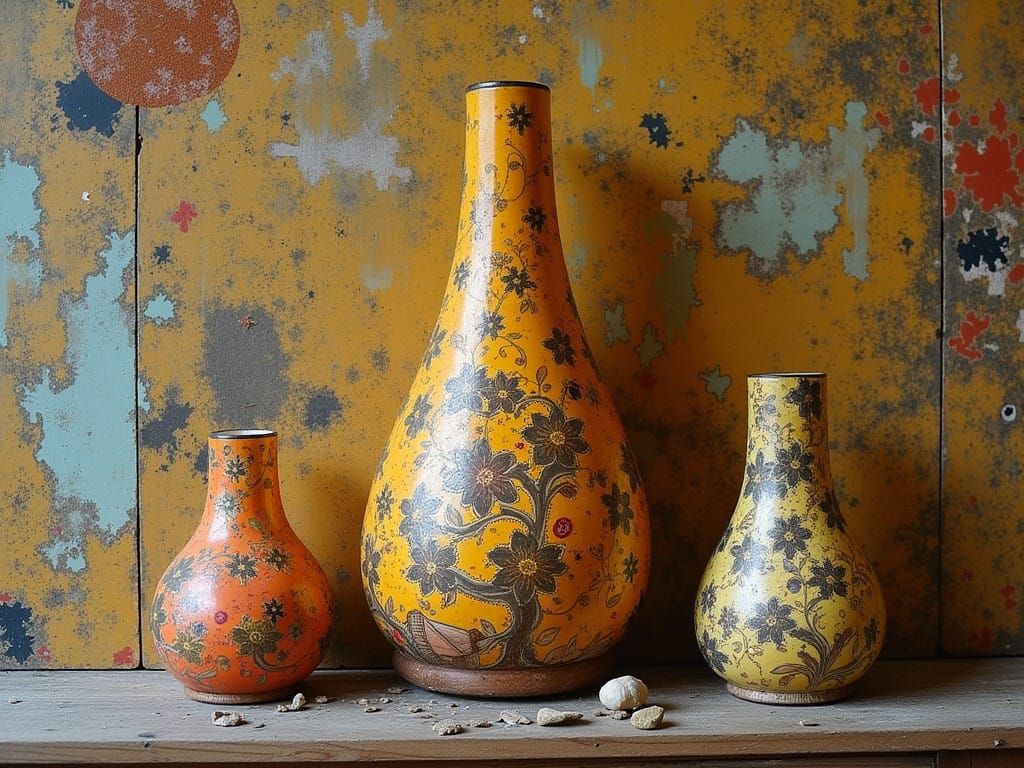 Whimsical Gemocide Art in Unconventional Materials