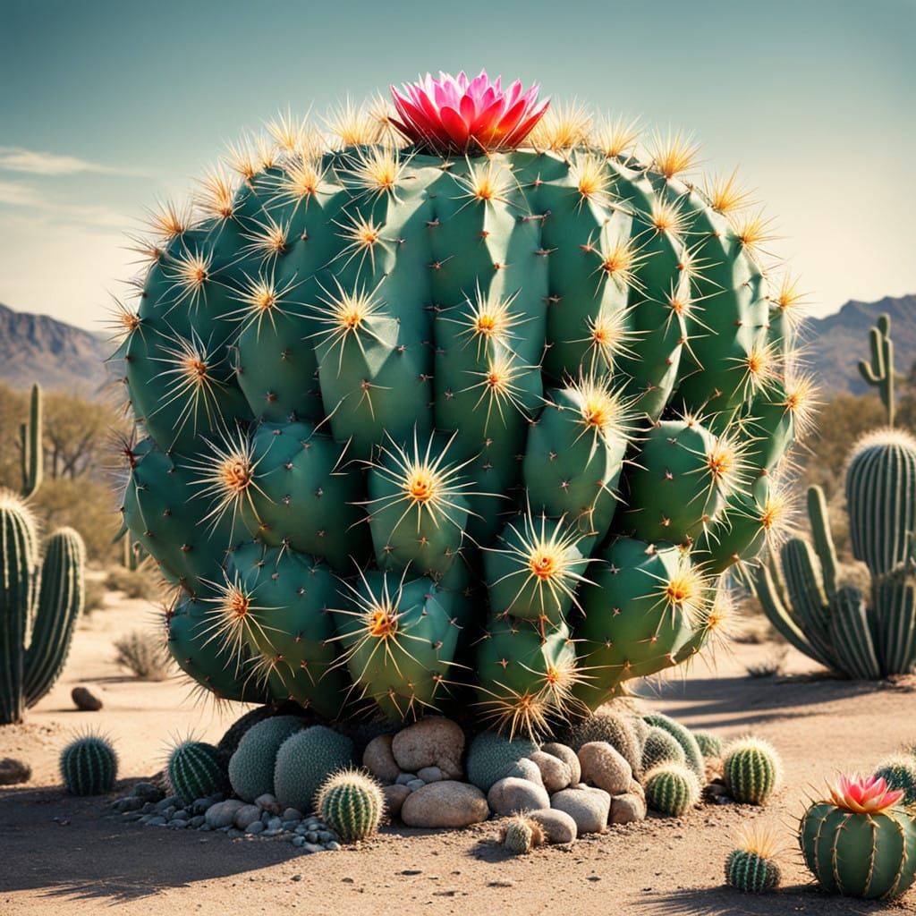 Succulent Desert Icon