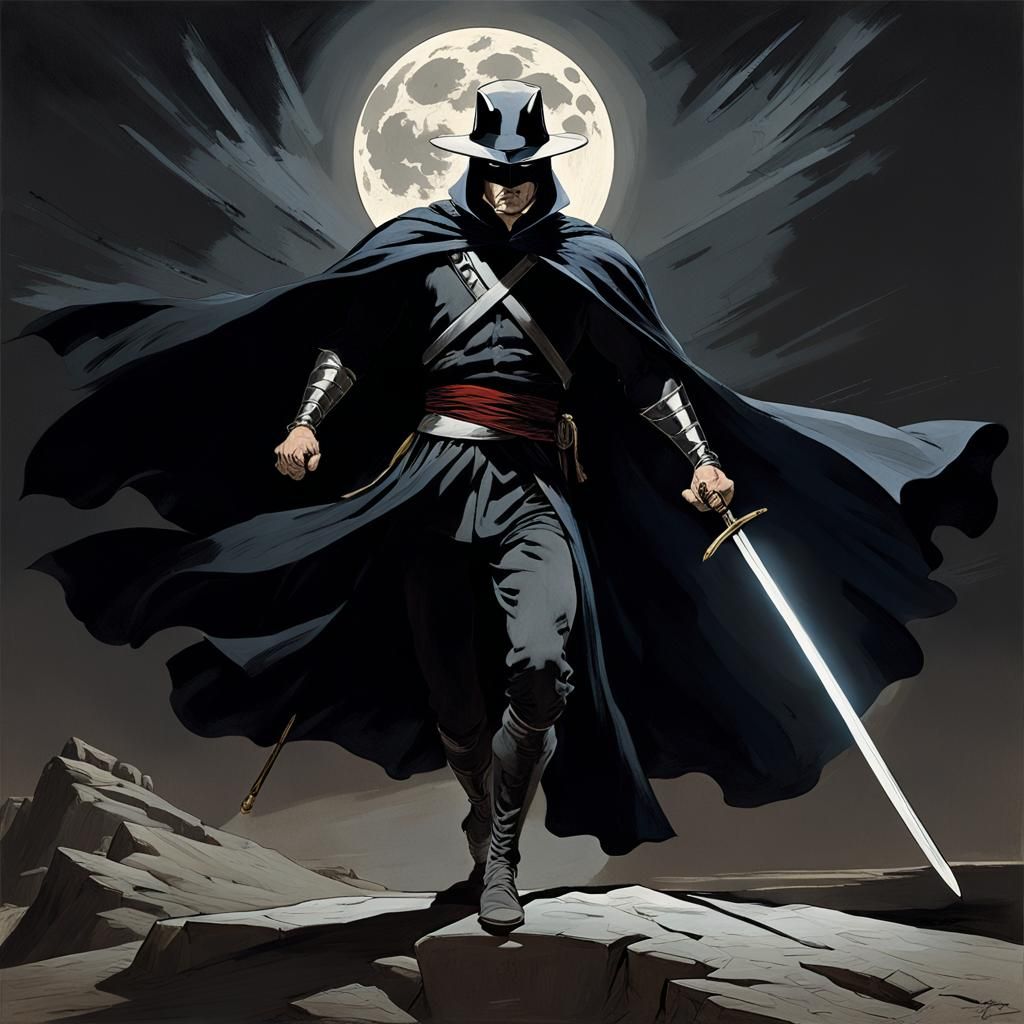 Zorro in Moonlight: A Classical Interpretation