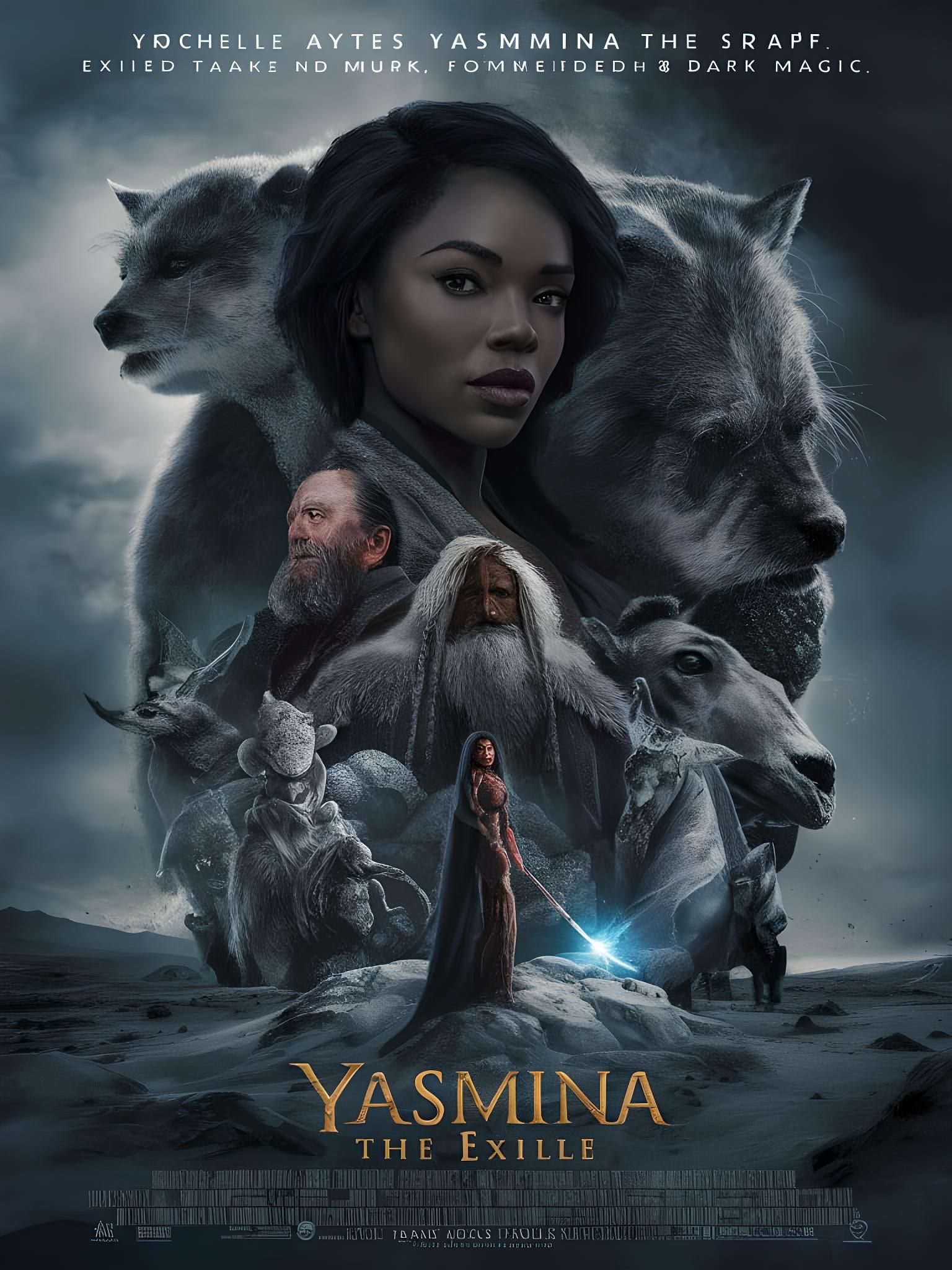 Yasmina the Exile: Movie Poster of Dark Magic and Survival