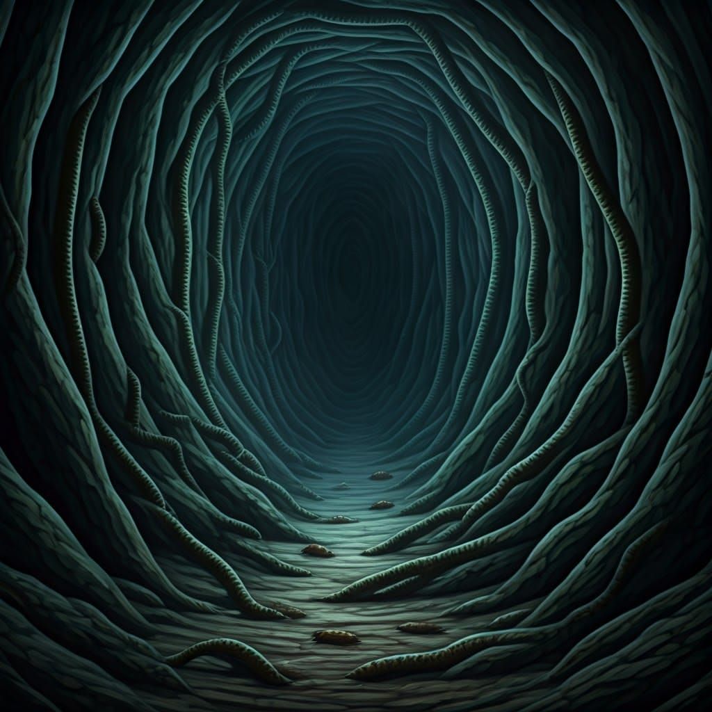 Dark, Foreboding Abyss Teeming with Deadly Creatures