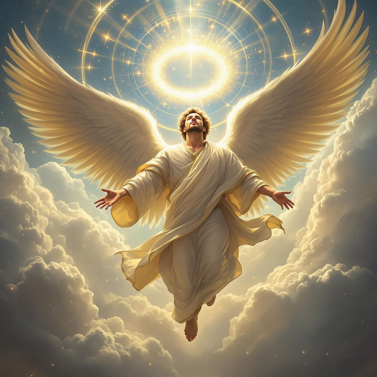 Angel Descendant in Heavenly Realm