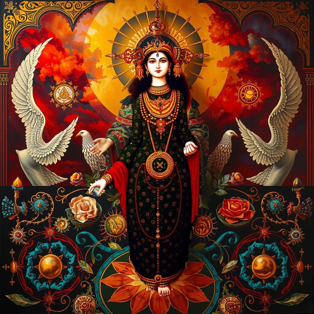 Allegory of Beauty and Truth: Masterpiece Painting