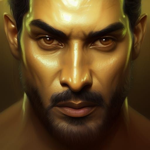 Nagraj Portrait in Hyperdetailed Digital Art Style