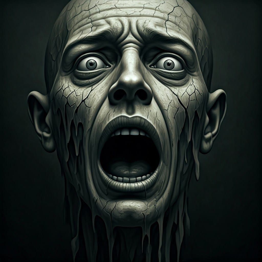 Macabre Face Reveals Void, in Gothic Style