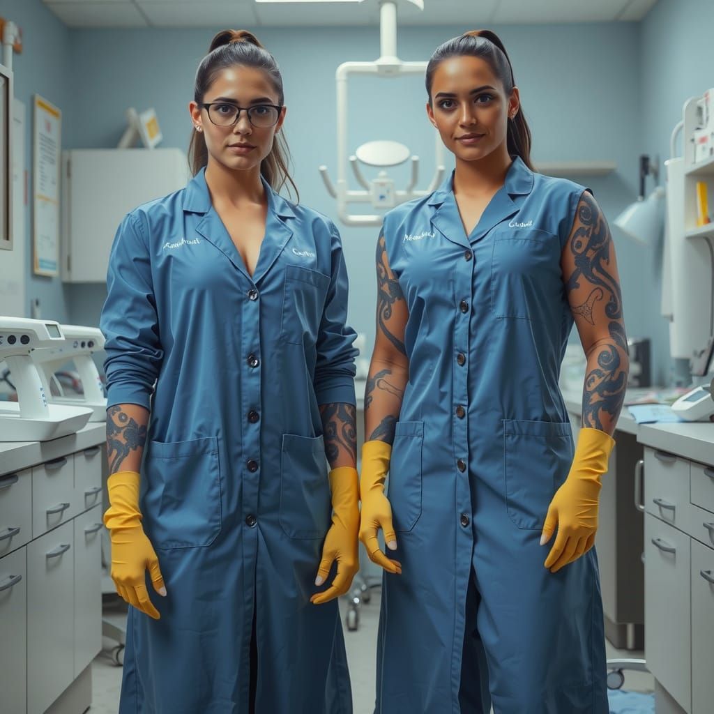 AI Generated Image of a Dentist