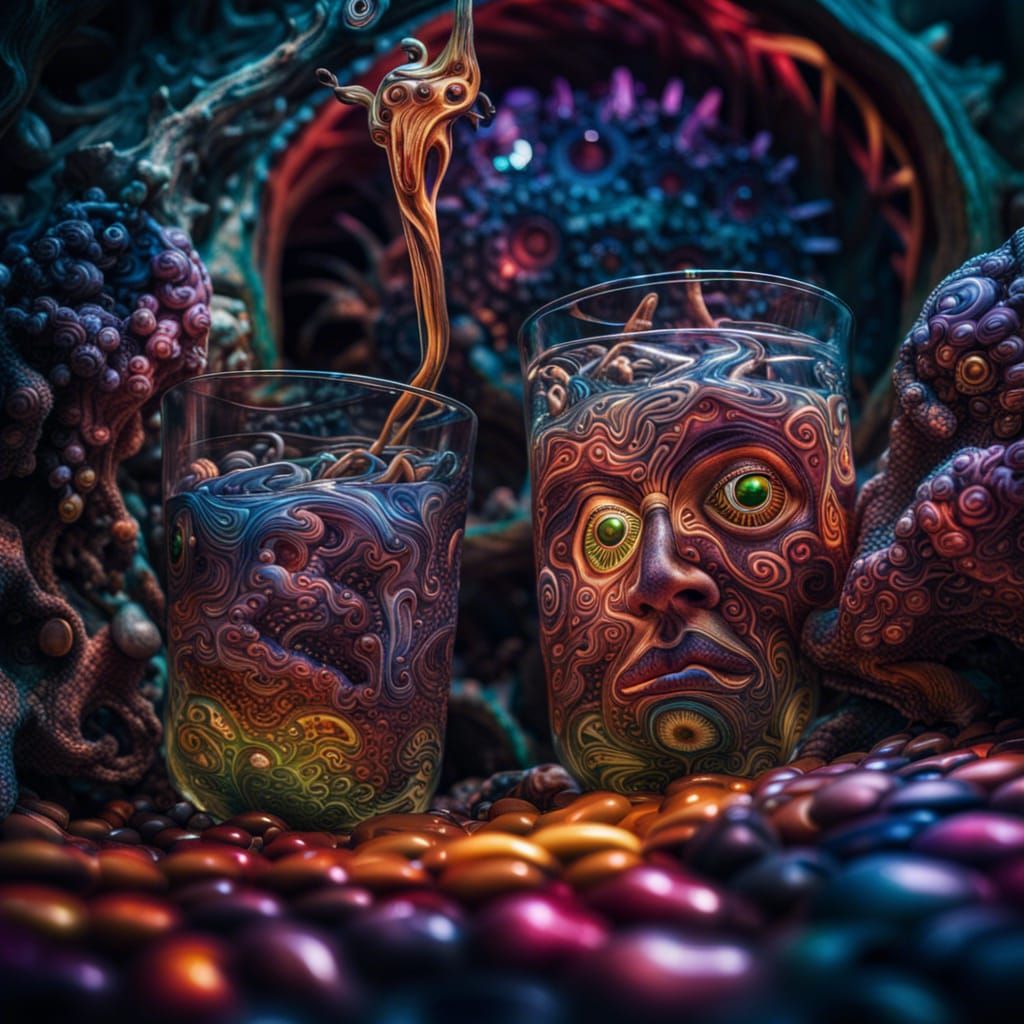 Psychedelic Trip: Curing Past Traumas with Hallucinations