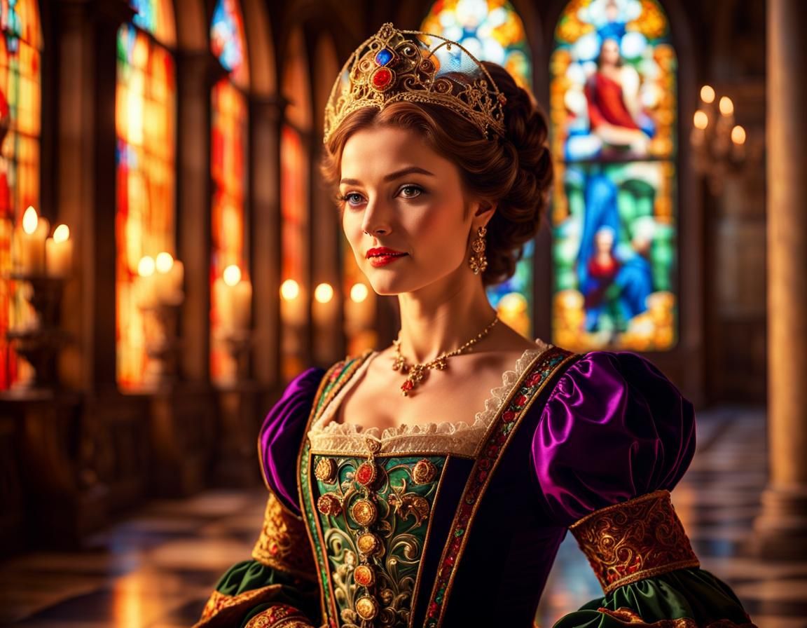 Venetian noblewoman from the 16th century