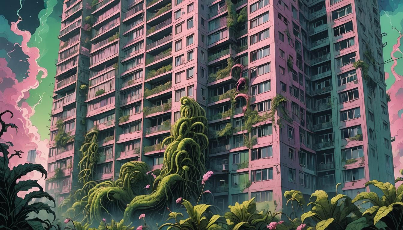 Chernobyl Centipedes in Polish Comic Style