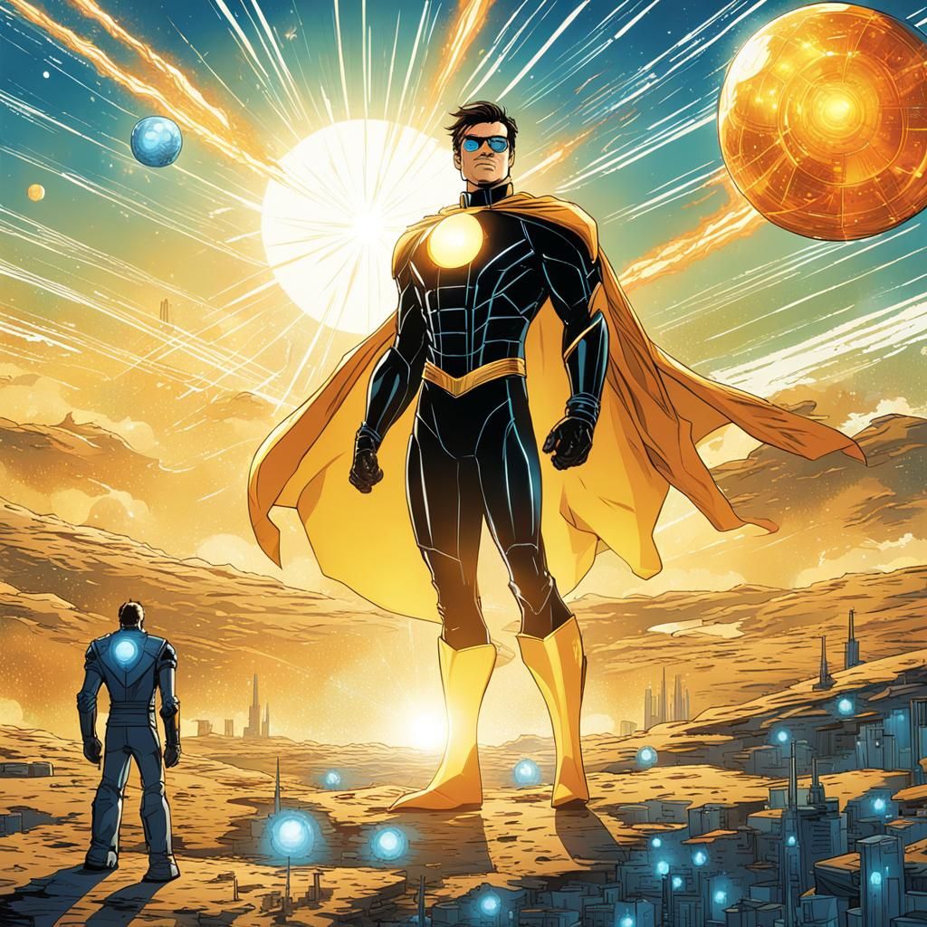 Solaris and Photon: Solar Energy Superheroes Triumph