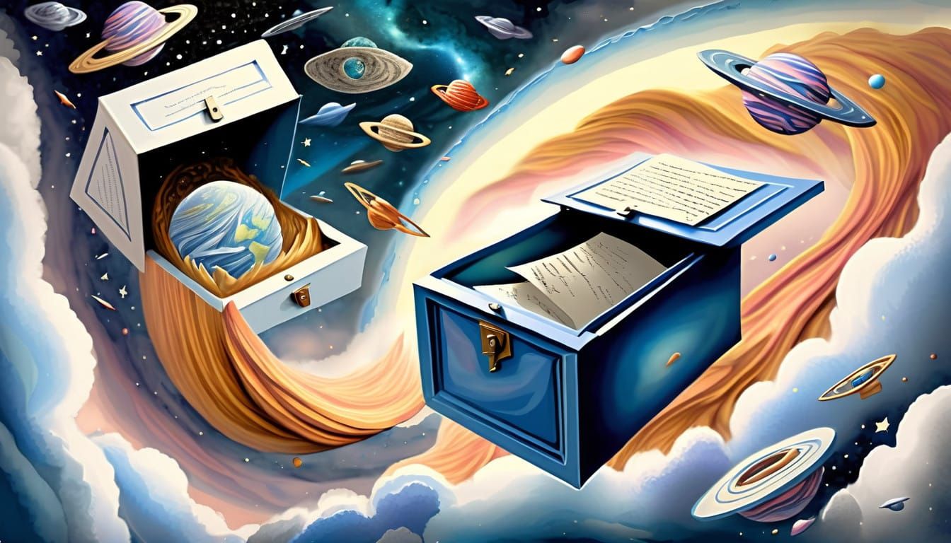 Surreal Realistic Visions of Cosmic Whispers