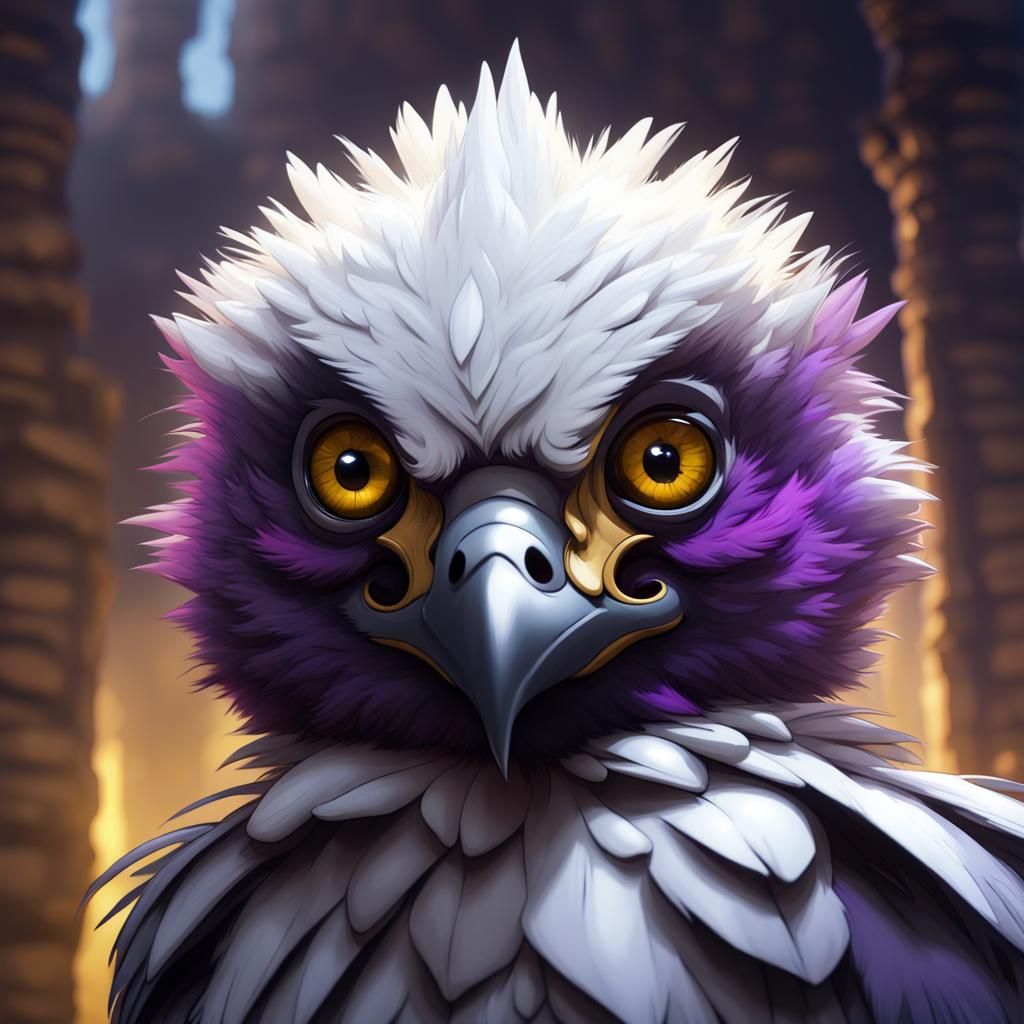 Fantasy Harpy Eagle Baby