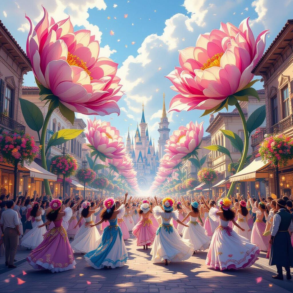 Great Bloom Festival: City Adorned with Singing Flowers