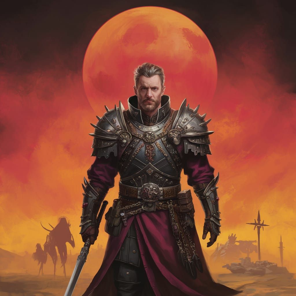 Grimdark Landscape Painting