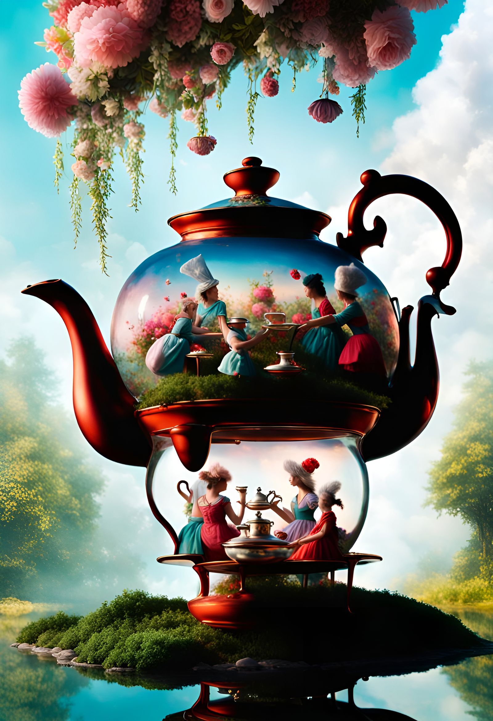 Magical Tea Party with Mystical Teapot