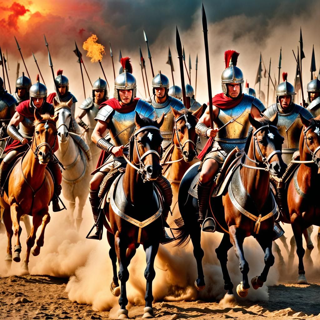Alexander the Great Battles Persian Warriors
