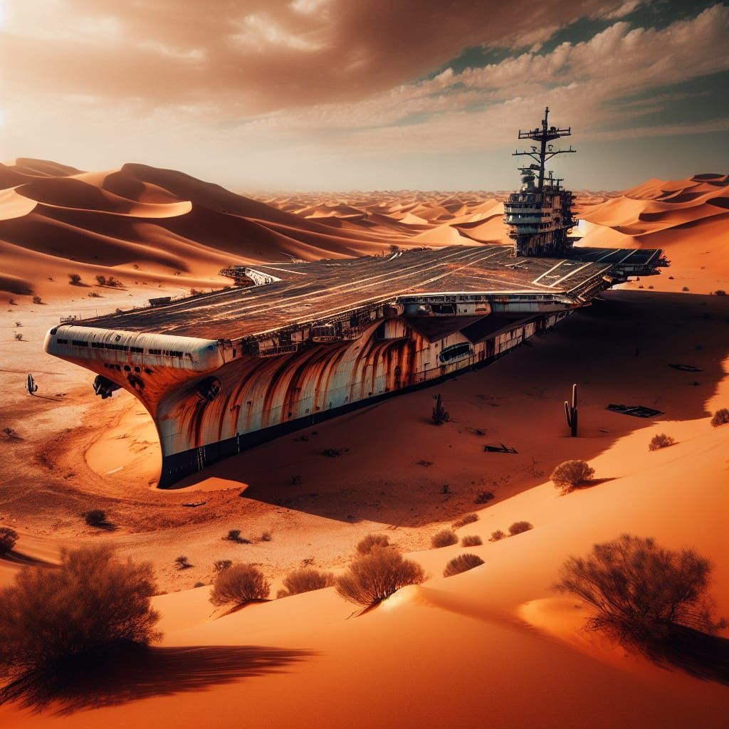 Desert Aircraft Carrier: Solitude in Arizona