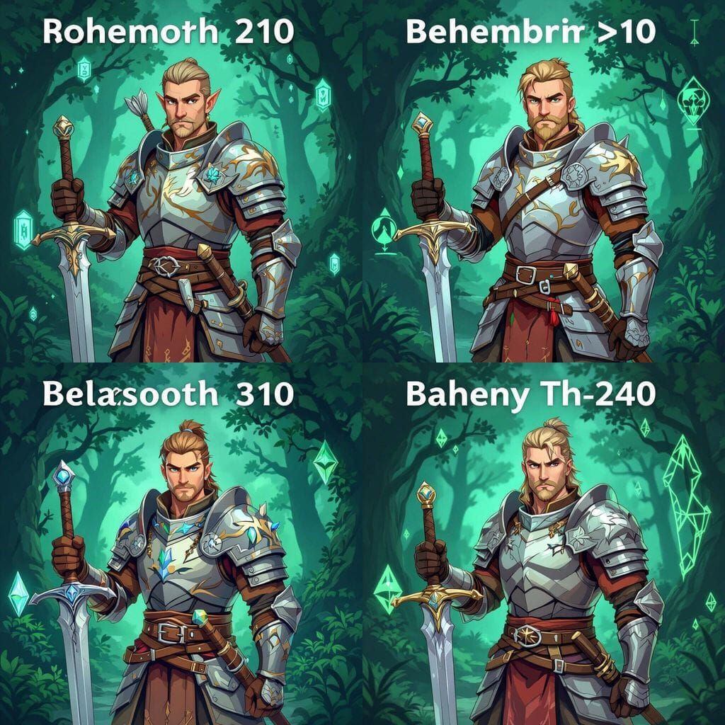 Stoic Avatar and Banner Design with Custom Font