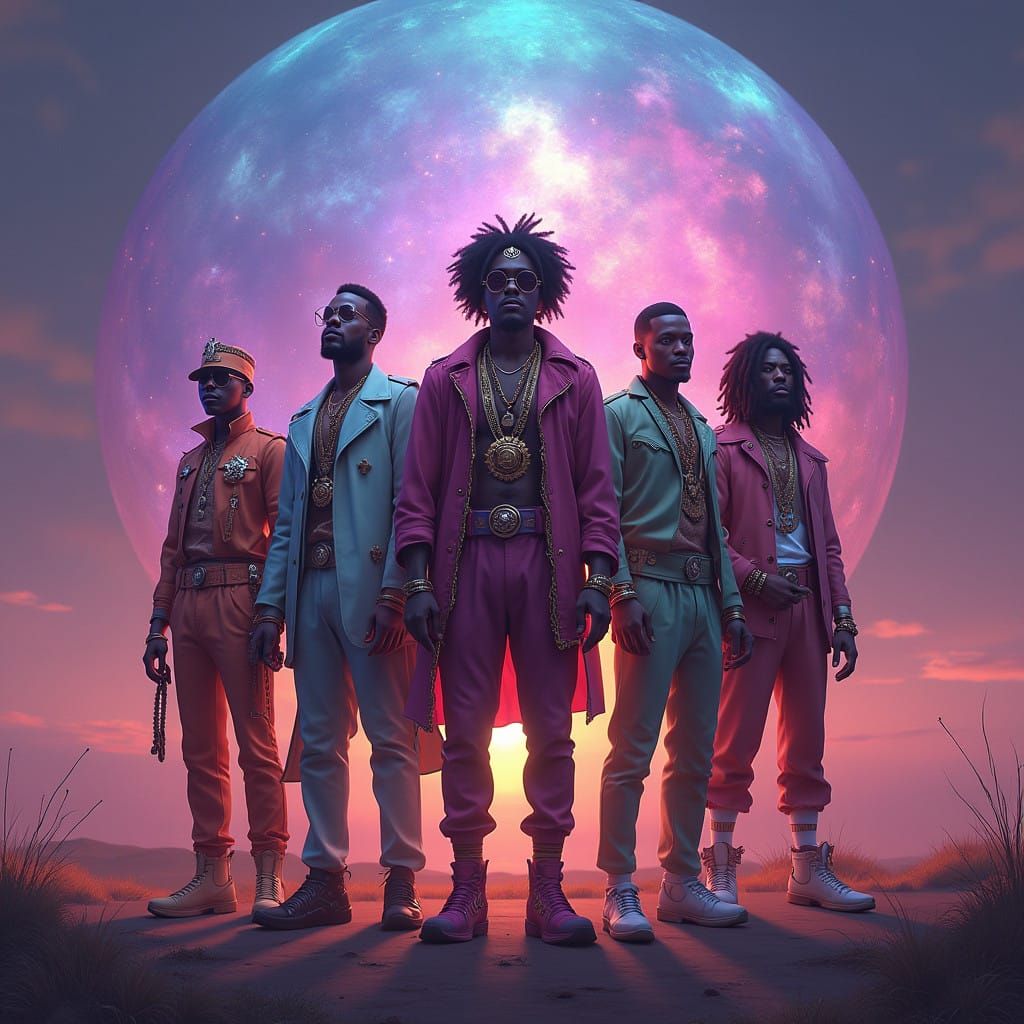 Rap Legends Stand Tall in Oblock's Vibrant Landscape