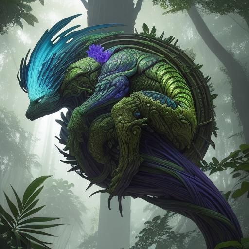 Verdant Acrobat Parkour in Ancient Forest