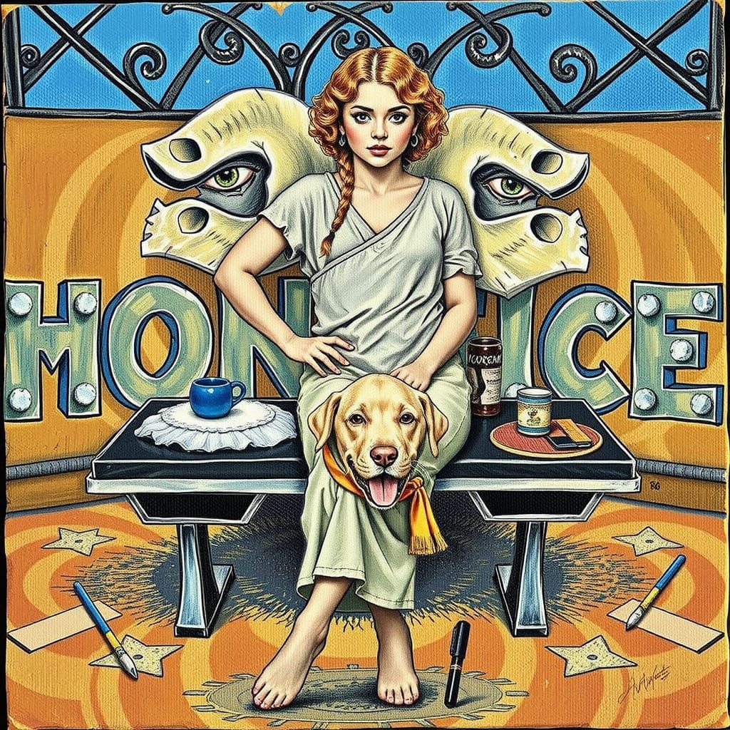 Realistic Digital Image in Photorealistic Style