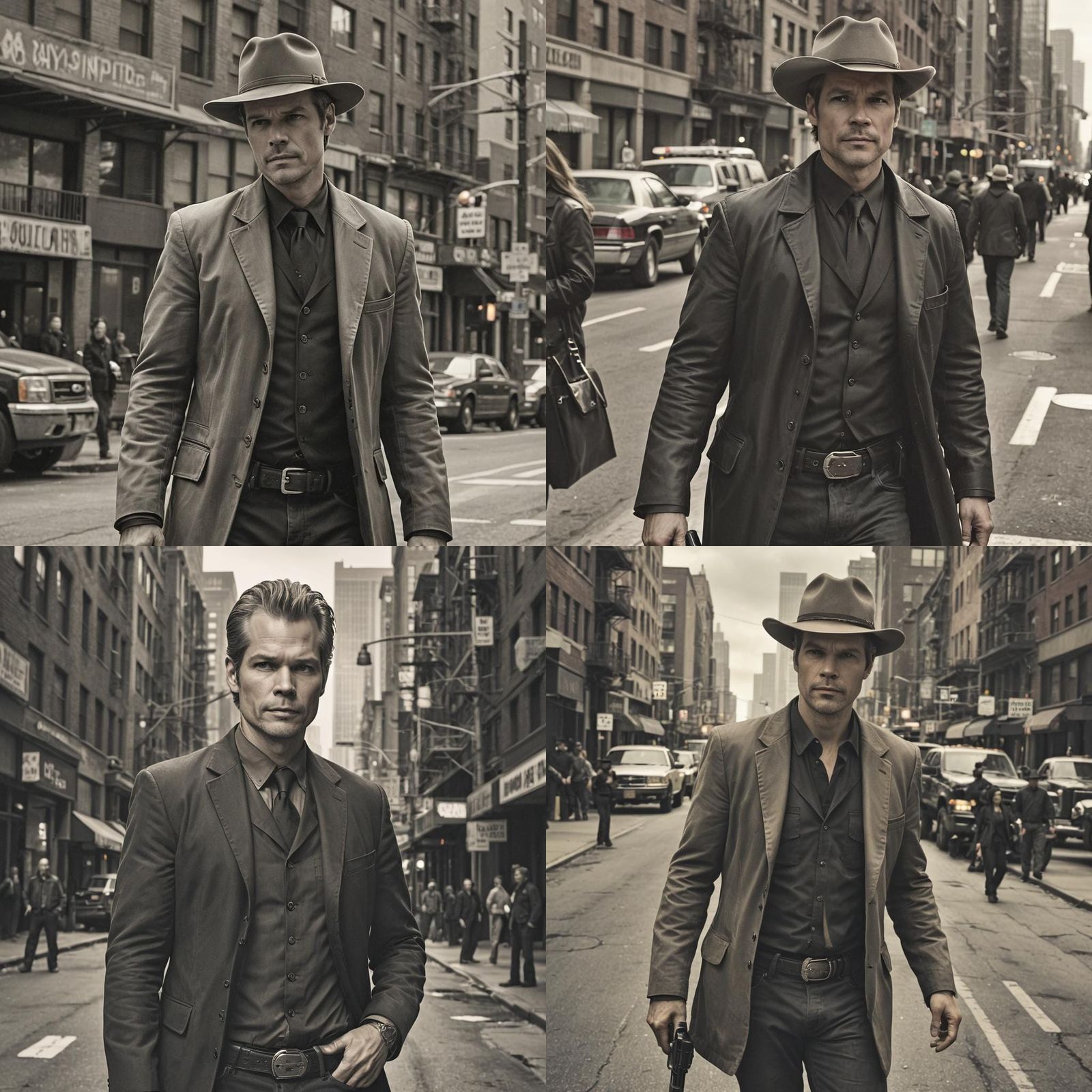 Raylan Givens in Gotham City Mashup