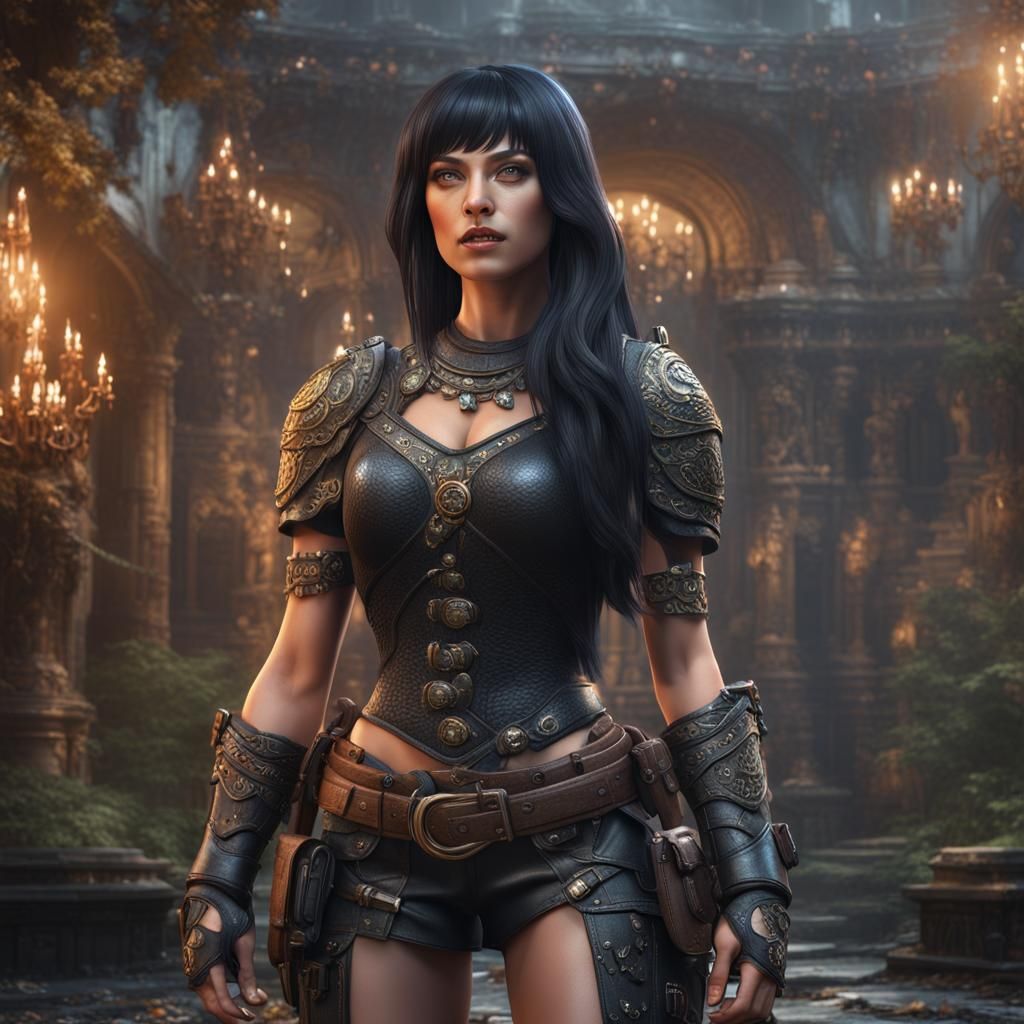 Black haired, detailed, 8K, 4K, HDR, Photo realistic, Photo,...