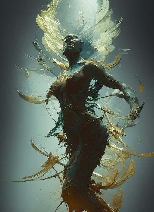 Strigoi Horror Art in Hyper-Detailed Realism