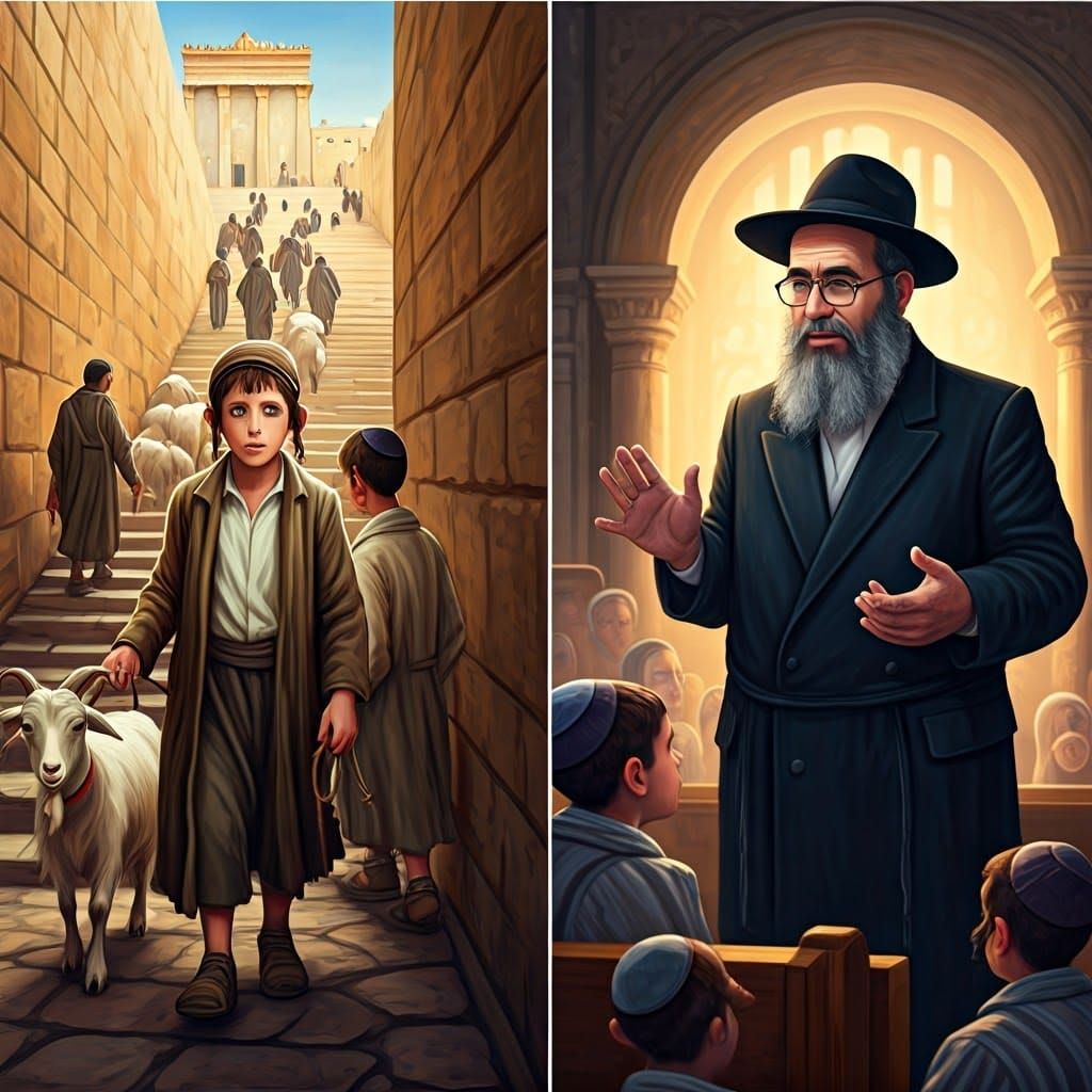 Ancient Tradition Meets Modern Reverence: A Diptych of Faith