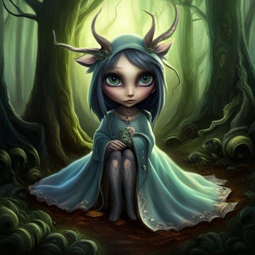 Lovely forest fae