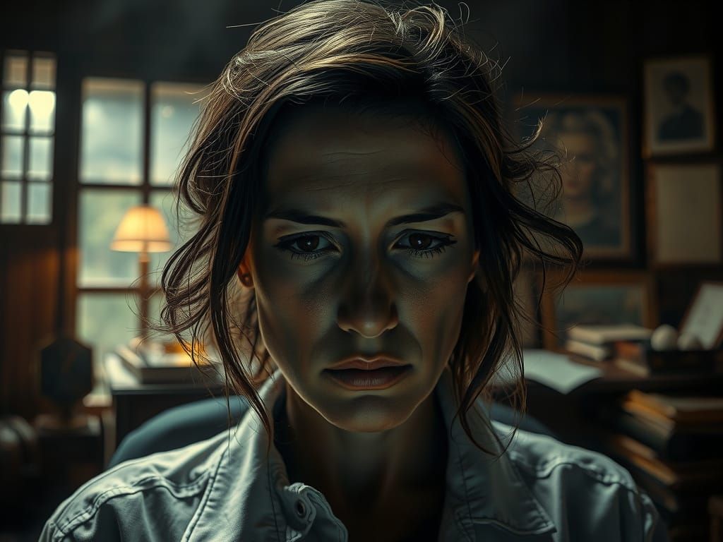 Therapist's Inner Turmoil: Psychological Portrait in Dramati...