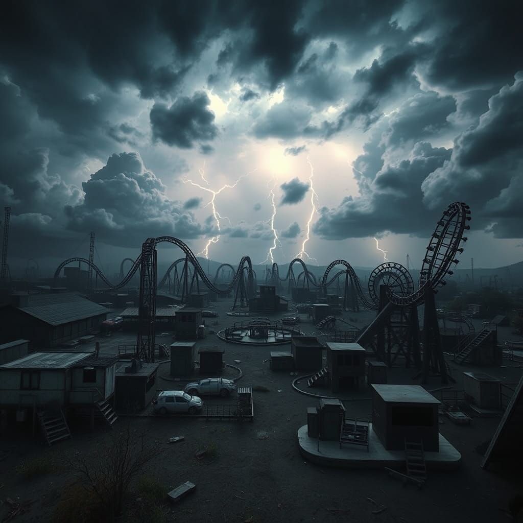 Zombie Apocalypse at Abandoned Holiday Park