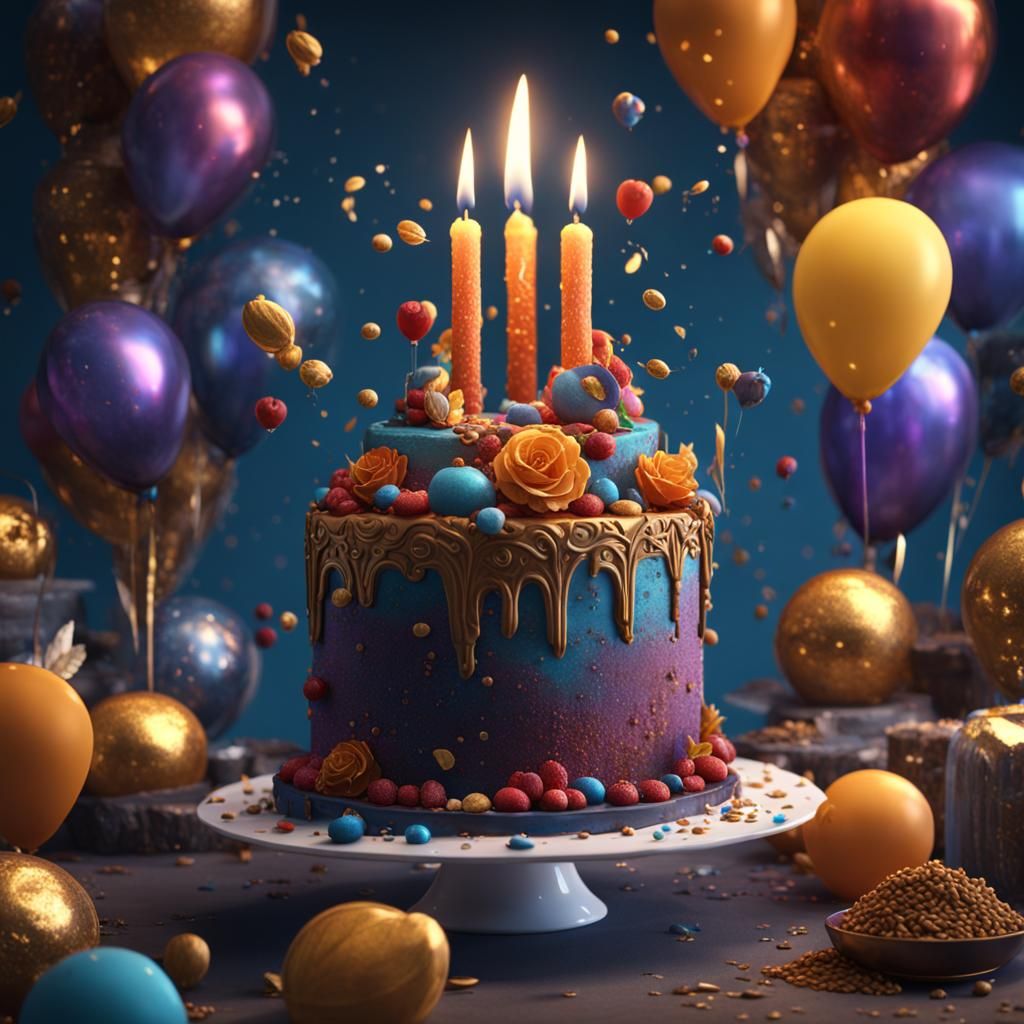 100 followers birthday cake